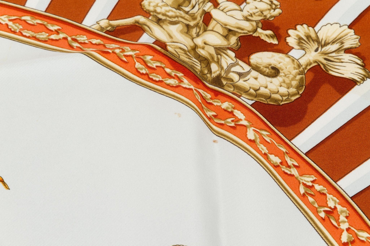 Hermes "La Marine a Rames" Silk Scarf