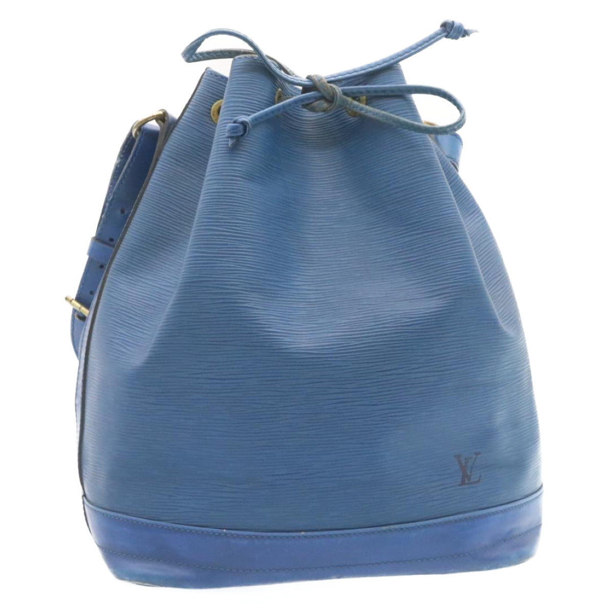 LOUIS VUITTON Epi Noe Shoulder Bag Blue M44005 LV  ds289