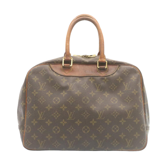 LOUIS VUITTON Monogram Deauville Hand Bag M47270 LV Auth ds376