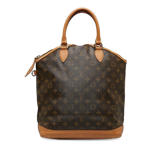 Louis Vuitton Monogram Rocket Vertical Handbag M40103 Brown PVC Leather Louis Vuitton