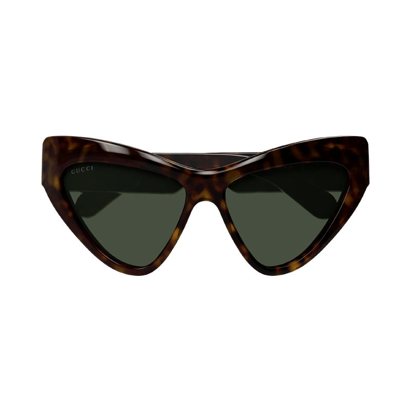 Gucci Sunglasses Cat Eye Full Rim, Black Frame and Grey Lens GG1294S001