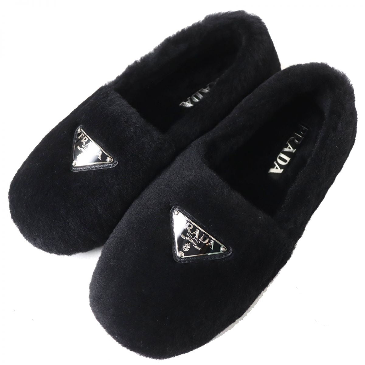 PRADA Slip-on Main: Mouton black Women 35