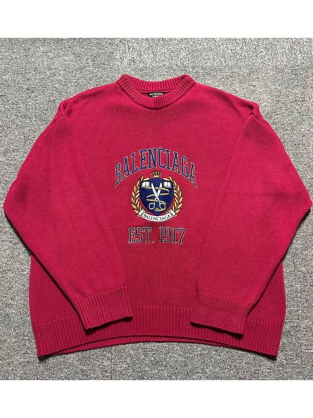 Luxury Balenciaga Trending 2026 ribbed hem knit 115