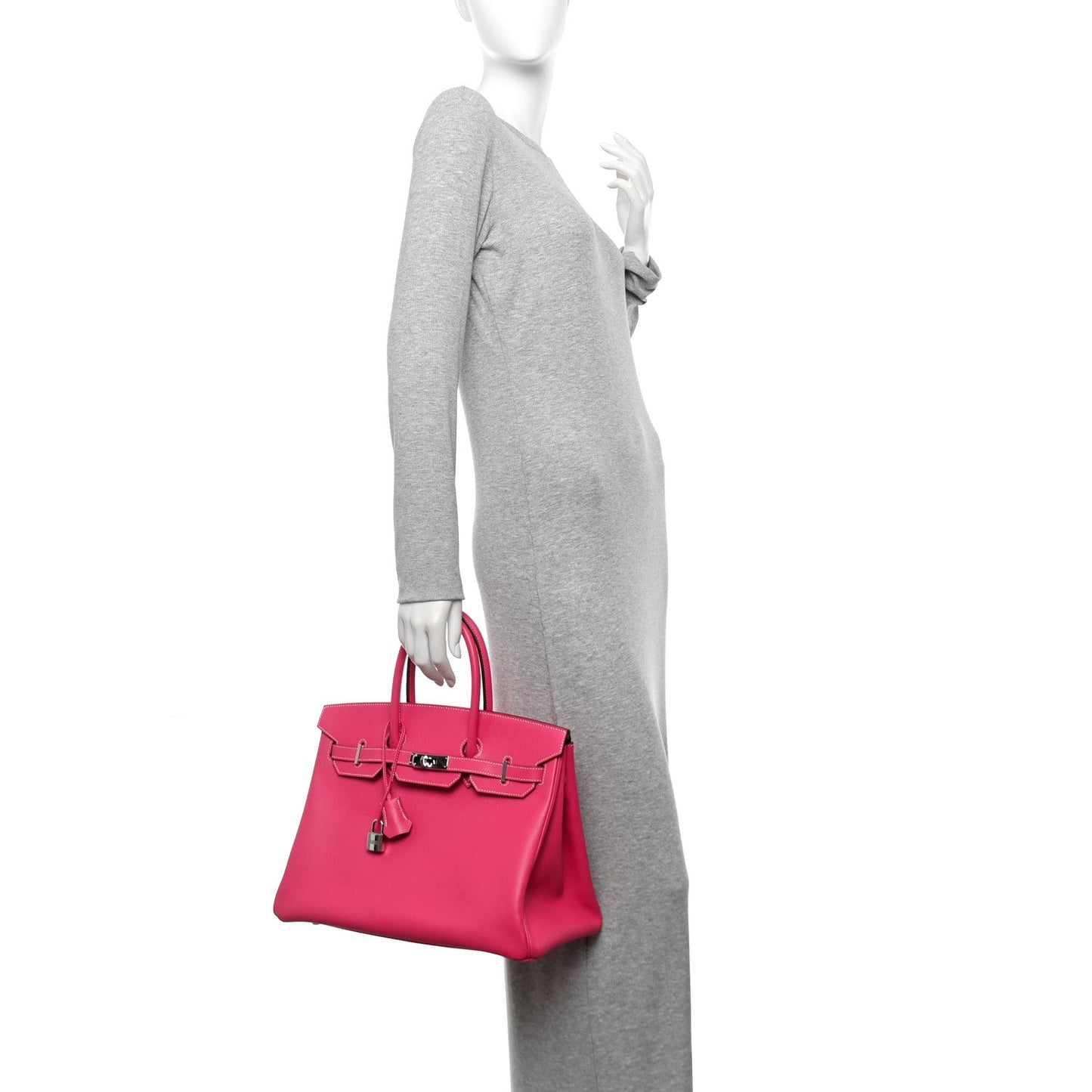 Hermes Epsom Birkin 35 Rose Tyrien