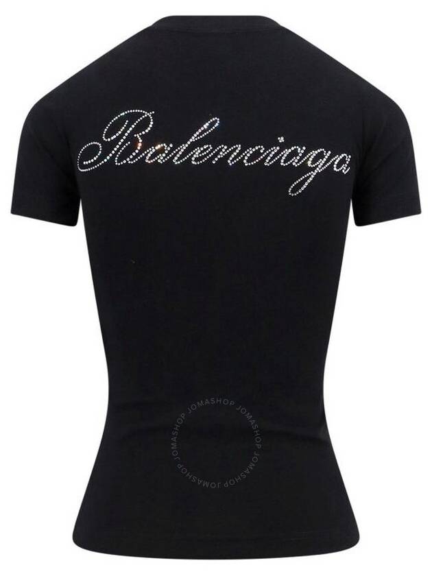 Luxury Balenciaga Trending 2026 24 ss slim fit stretch cotton t-shirt 768075TPVP61000 B0650987511