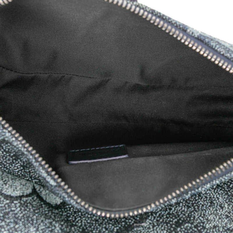 Dior Saddle ?Peter Doig Denim Leather Shoulder Bag
