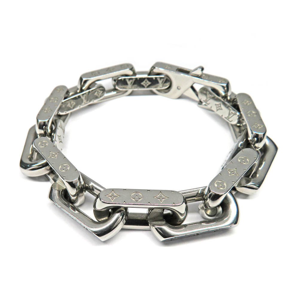 Louis Vuitton Louis Vuitton Chain Bracelet Monogram M00308 M Size Metal   Jewelry Accessories