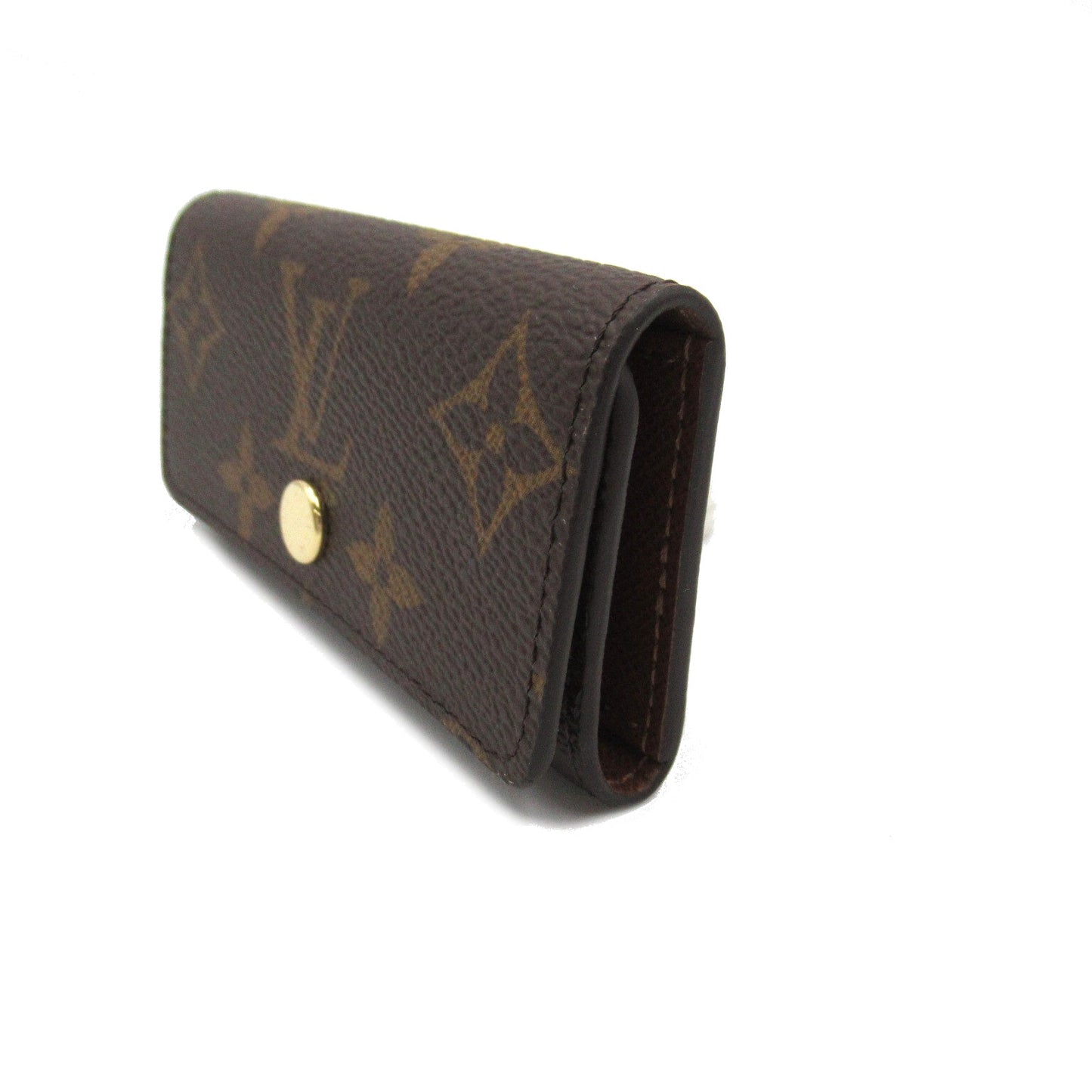 Louis Vuitton Multiple 4 Keycase Keycase Accessories PVC Coated Canvas Monogram Brown M69517