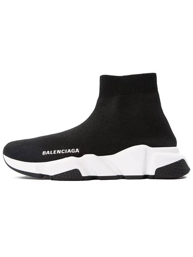 Luxury Balenciaga Trending 2026 Speed Trainer  High Top Sneakers Black White