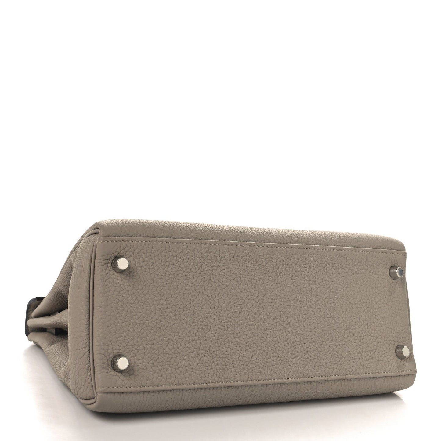 Hermes Togo Kelly Retourne 28 Gris Tourterelle