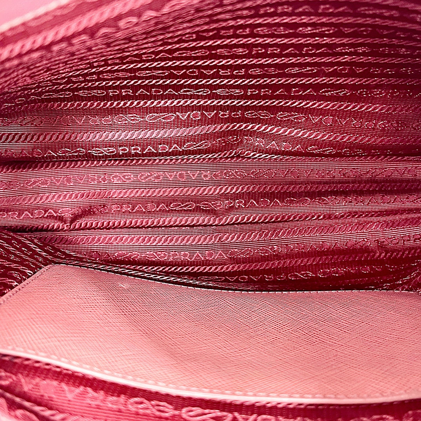 Prada Galleria Red Saffiano Leather pr4636re
