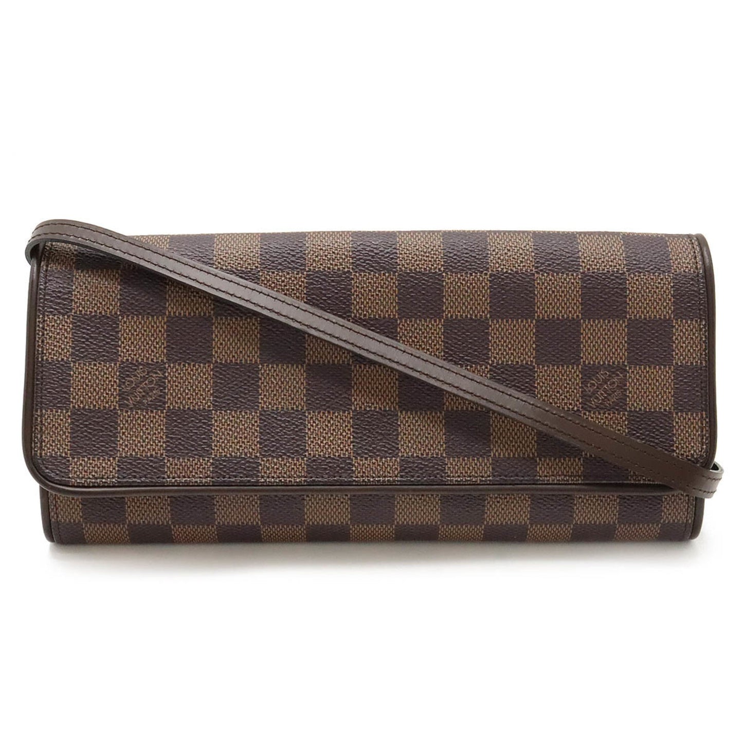 Louis Vuitton Damier Pvc Clutch Bag Shoulder Bag
