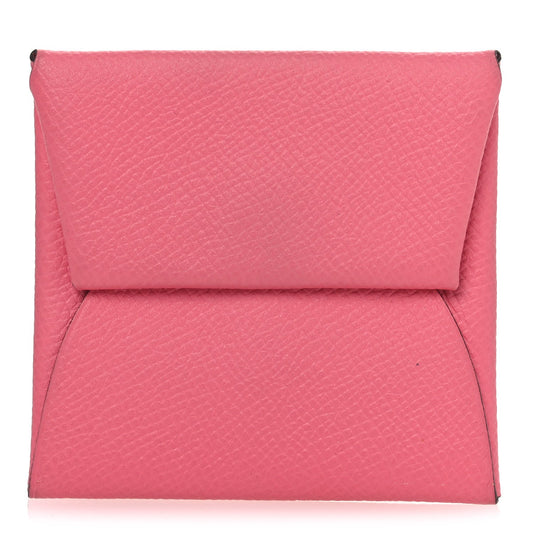 Hermes Epsom Bastia Coin Purse Rose Jaipur