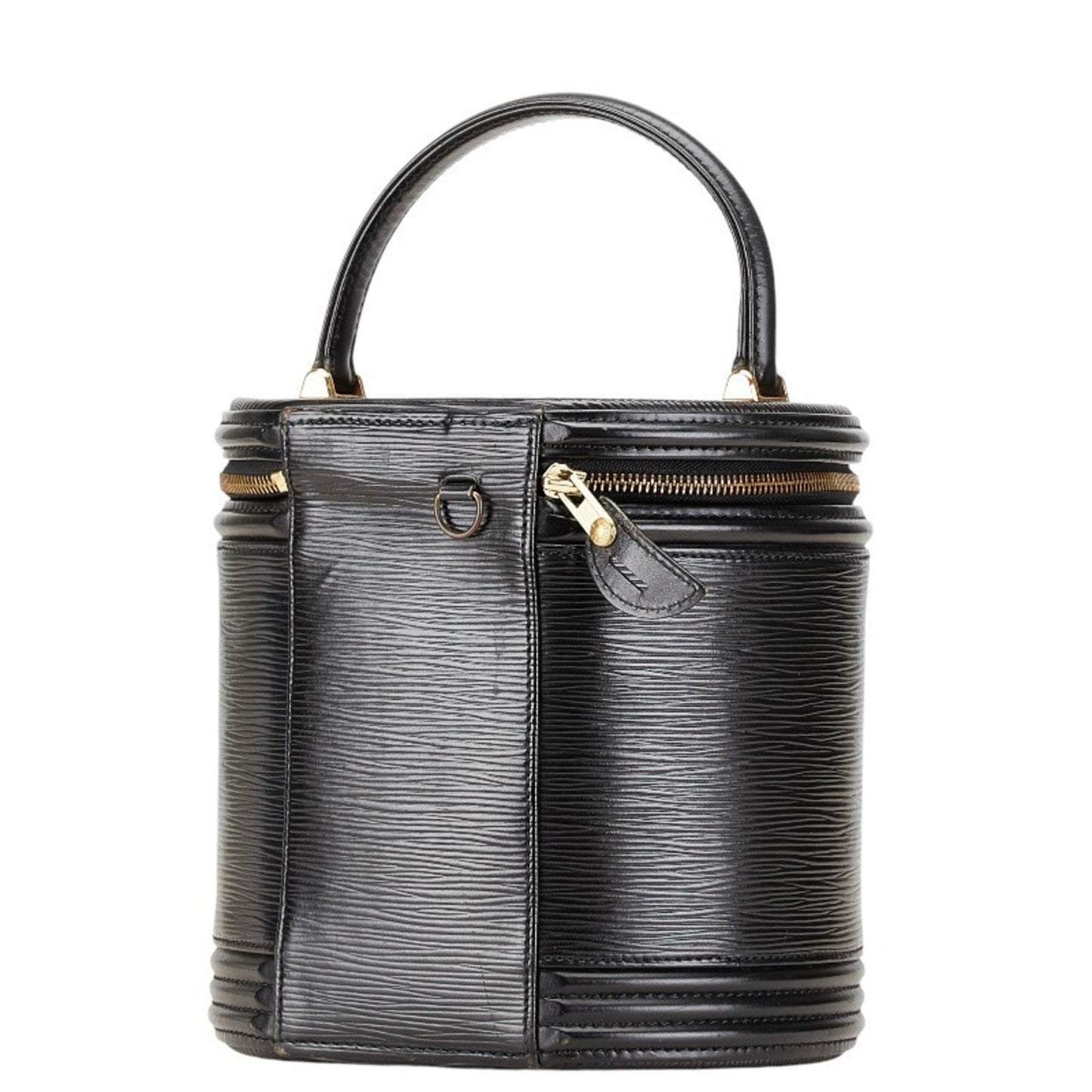Louis Vuitton  Noir Leather Handbag Vanity Bag