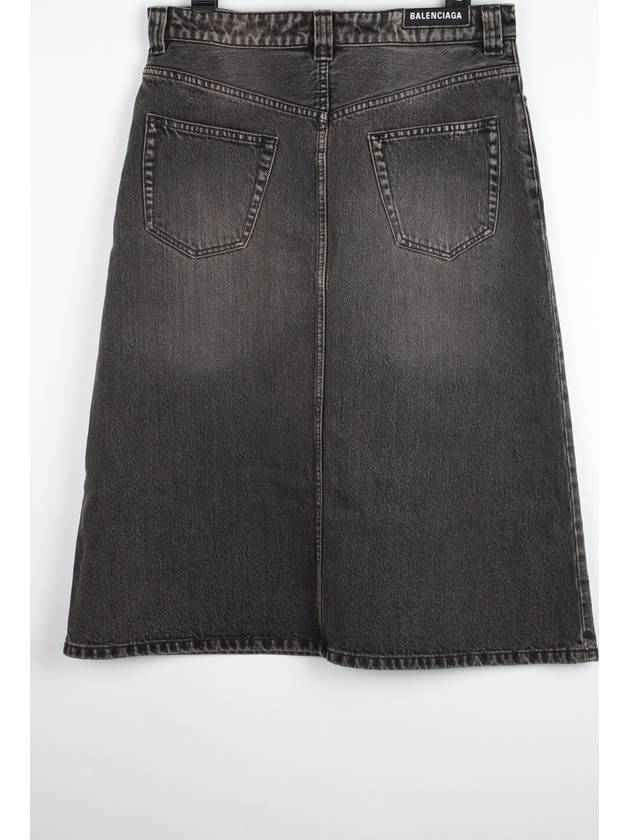 Luxury Balenciaga Trending 2026 denim skirt 66