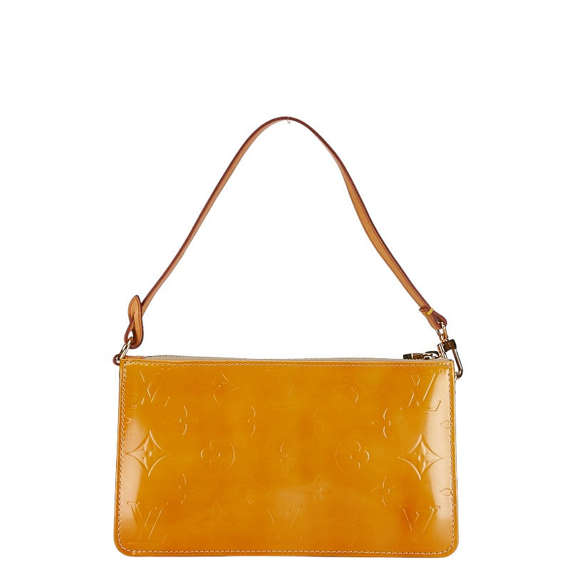 Louis Vuitton Monogram Vernis Lexington Accessory Porte M91010 Yellow Patent Leather Louis Vuitton