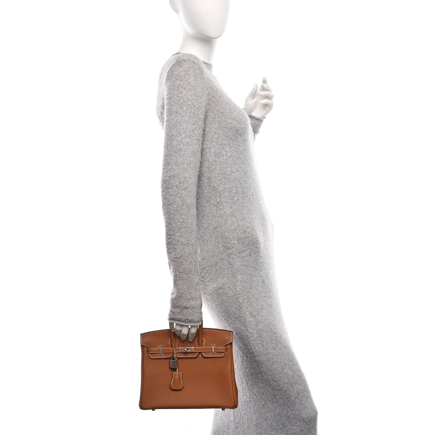 Hermes Taurillon Novillo Birkin 25 Gold