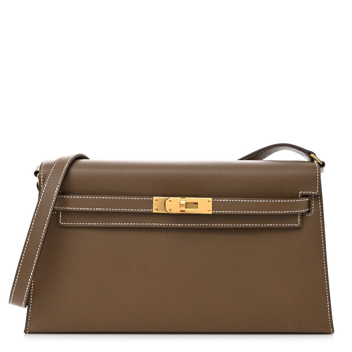 Hermes Madame Calfskin Kelly Elan Etoupe