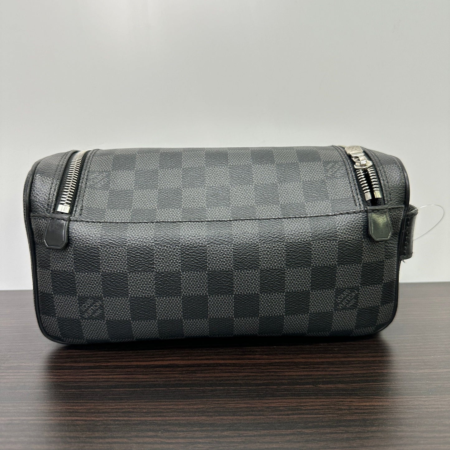 Louis Vuitton Damier Graphite Toiletry Pouch Cosmetic Case LB122419