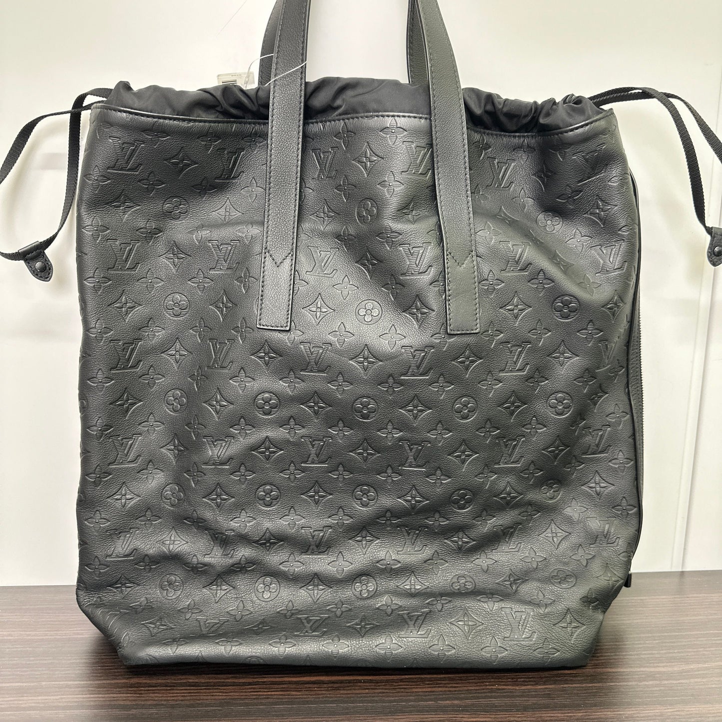 Louis Vuitton Monogram Shadow Helmet Handbag Black LB122453