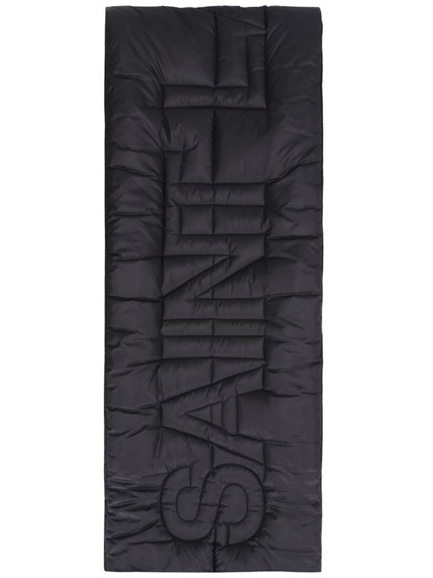 Luxury Saint Laurent Trending 2025 Muffler Scarf 7579543YO01 1000 BLACK