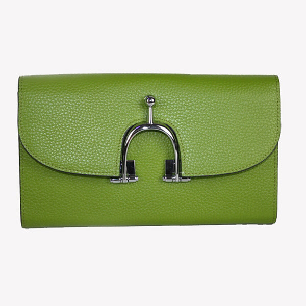 Luxury Hermes Wallet H569 Ladies Green