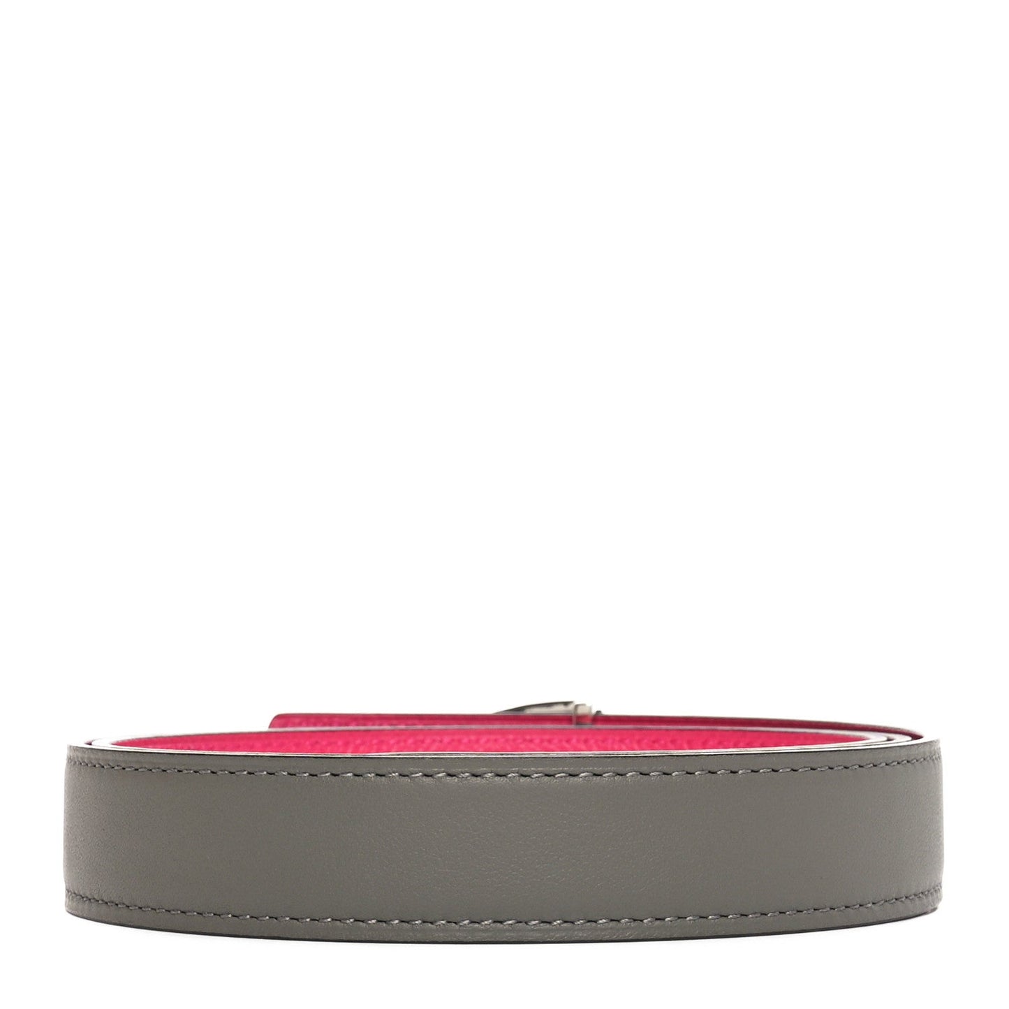 Hermes Swift Epsom 13mm Cavaliere Belt 90 36 Gris Meyer Rose Mexico