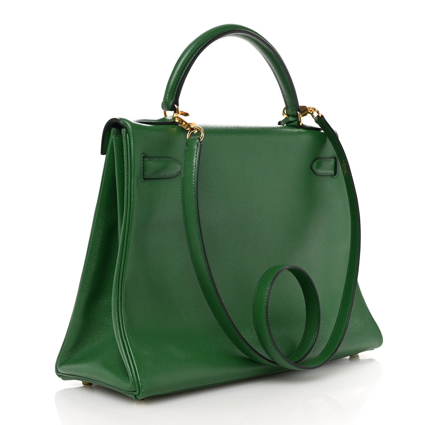 Hermes Courchevel Kelly Retourne 32 Vert Bengale