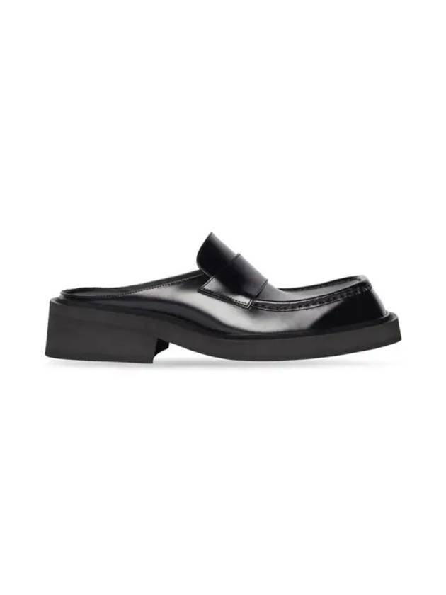 Luxury Balenciaga Trending 2026 Inspector 40MM Leather Bloafer Black