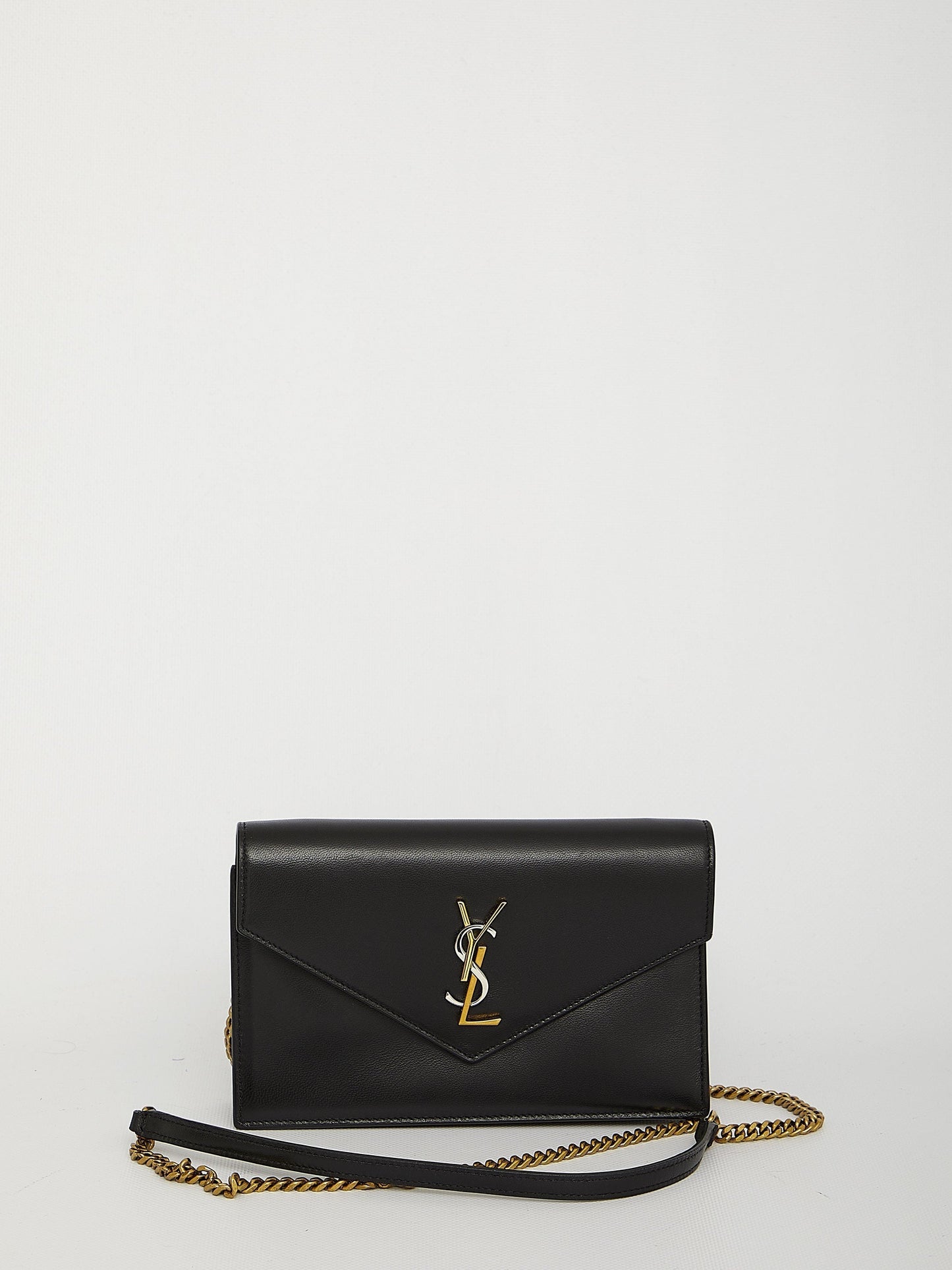 Luxury Saint Laurent Trending 2025 Women's Cassandre Bag With Chain in Black | 743050AAB4K