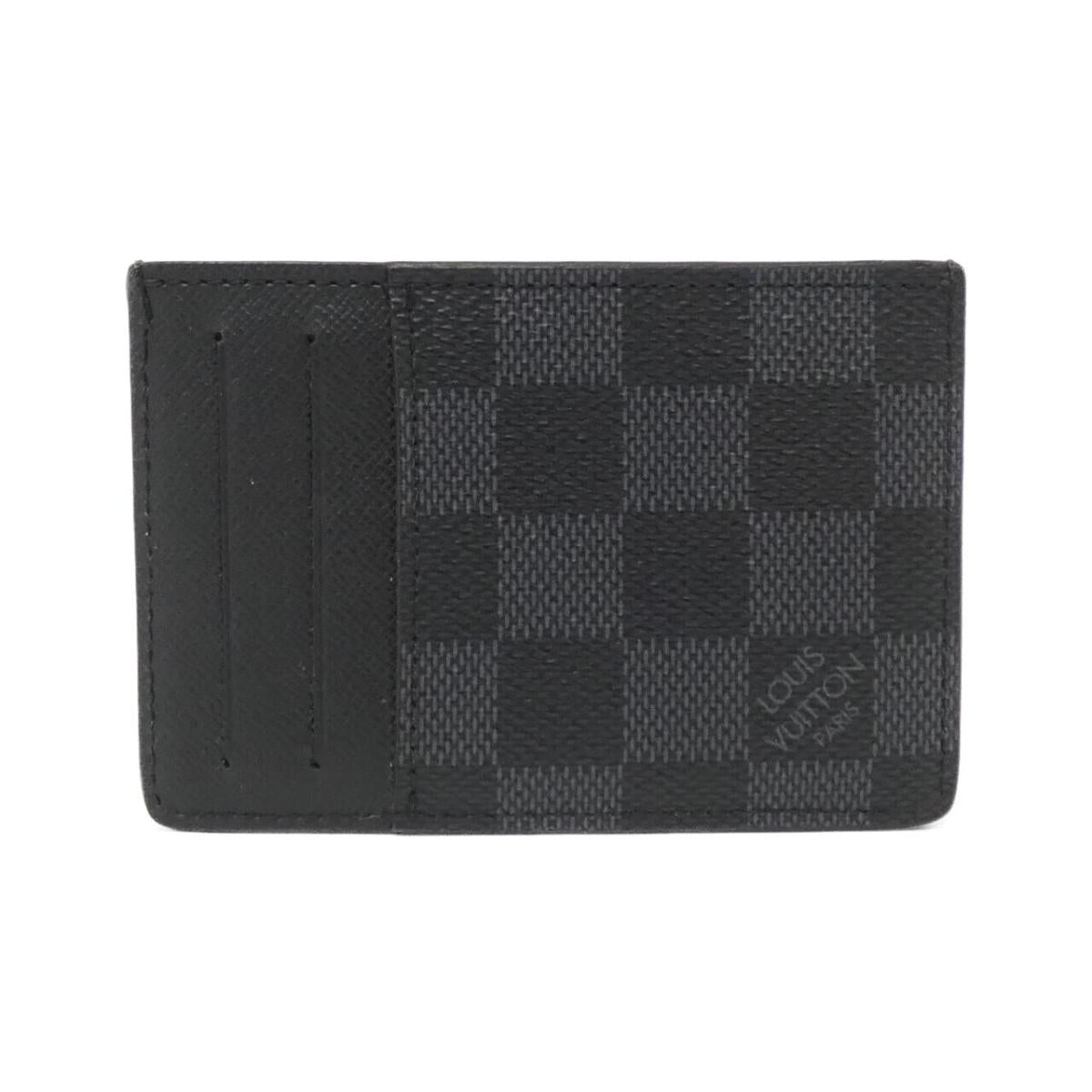 Louis Vuitton Damier Graphite Neo Porte Carth N62666 Card Case