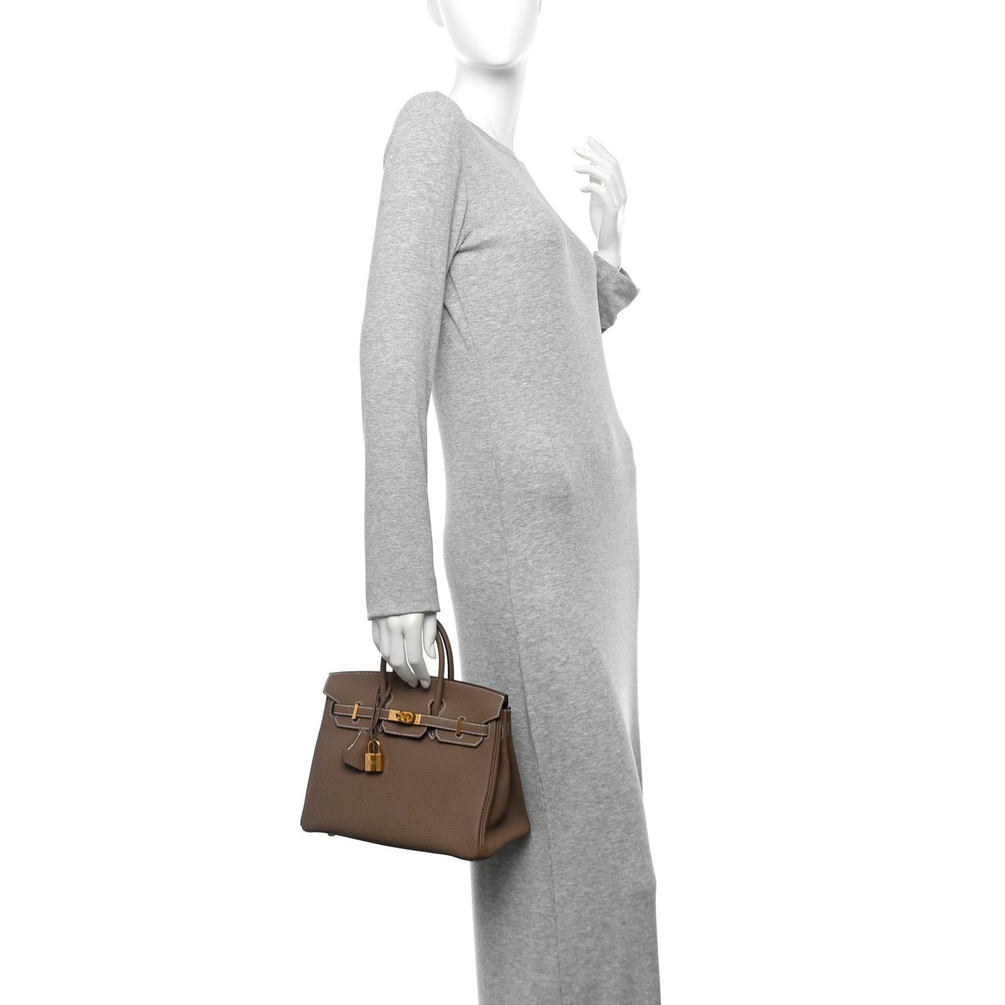 Hermes Togo Birkin 25 Etoupe