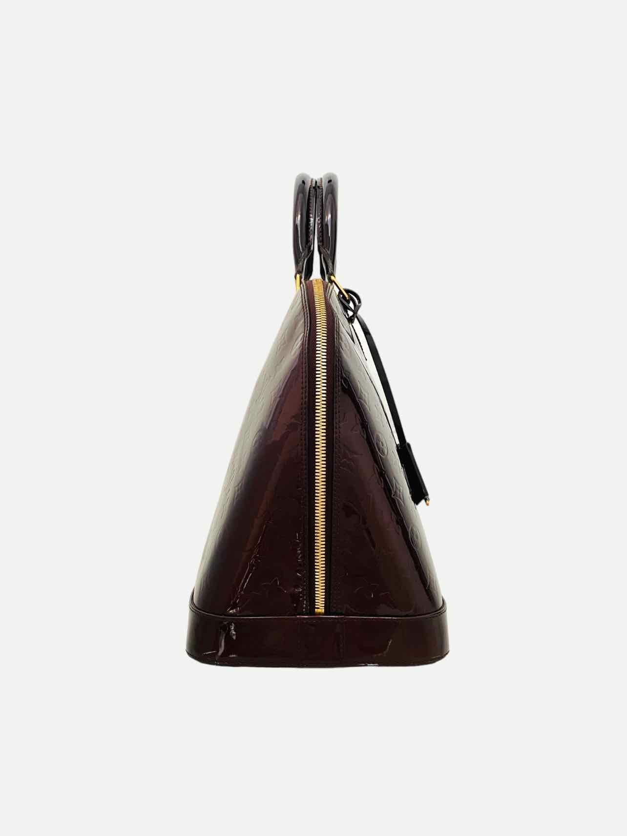 LOUIS VUITTON Alma Amarante Top Handle