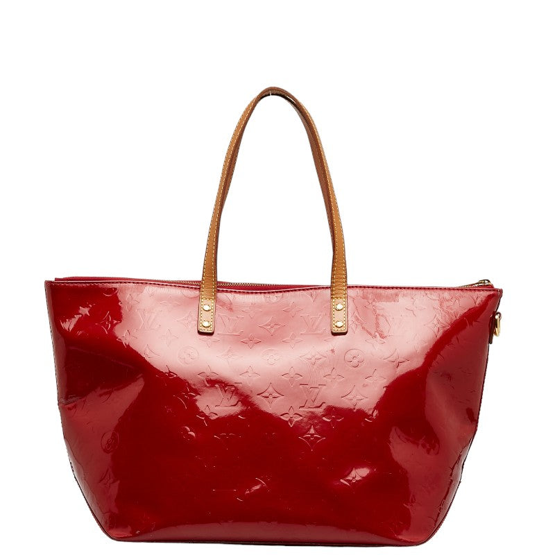 Louis Vuitton Monogram Verney Belvue GM Handbag M93587 Pomodemur Red Patent Leather Louis Vuitton