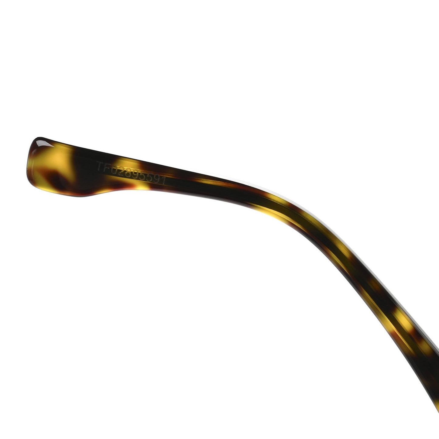 Fendi Acetate Aviator Diagonal Sunglasses FE40003U Havana