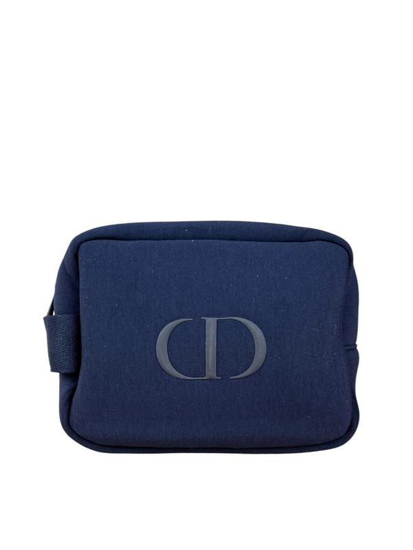 Dior Beauty Navy Soft Cosmetic Zip Pouch
