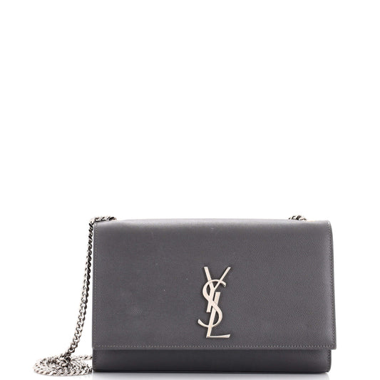 Luxury Saint Laurent Trending 2025 Classic Monogram Crossbody Bag Grainy Leather Medium
