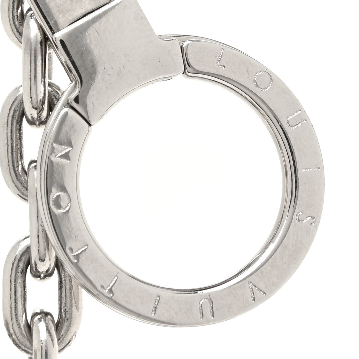 LOUIS VUITTON LV FACETTES BAG CHARM KEY HOLDER