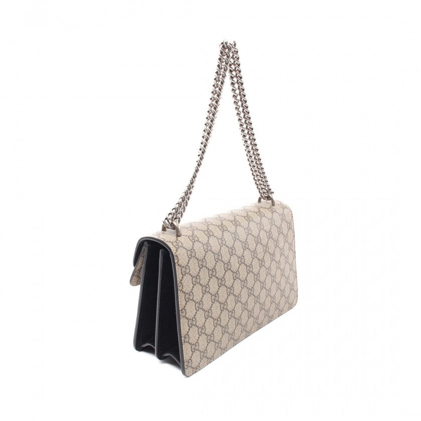 Gucci Chain Canvas Shoulder Bag
