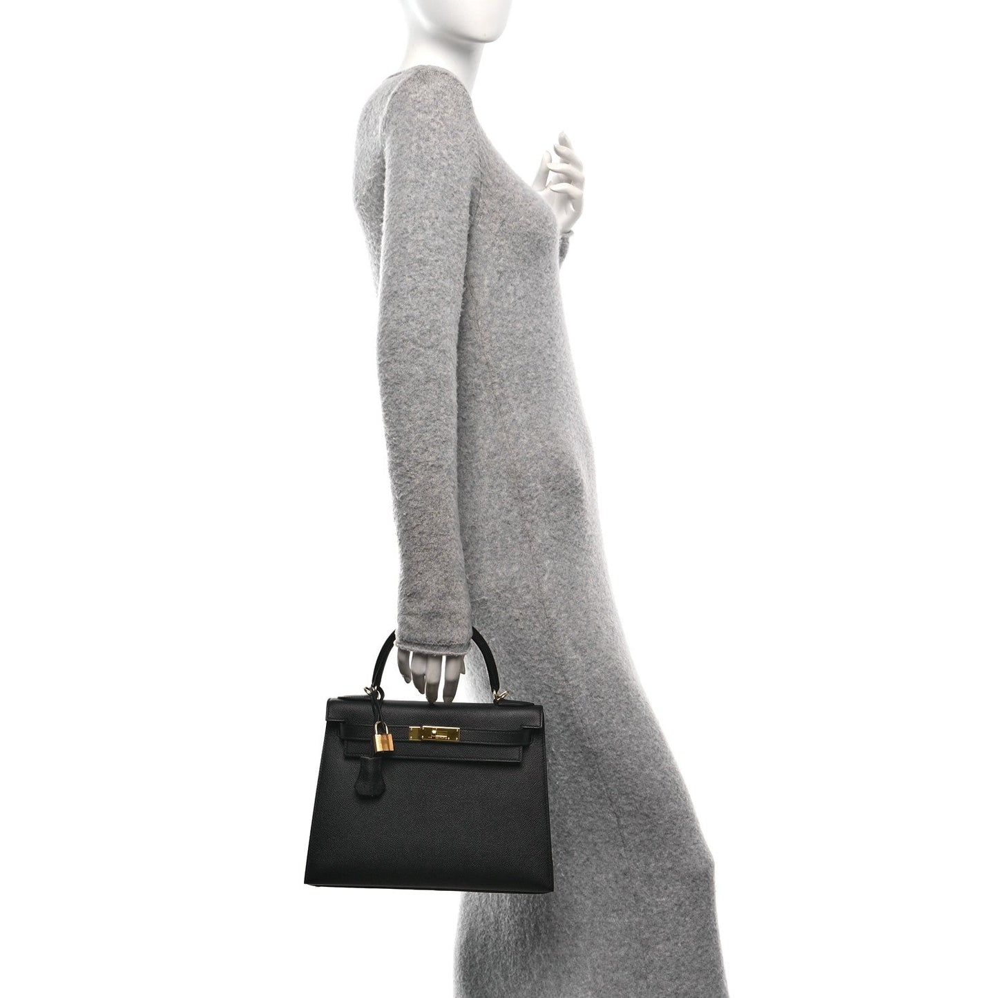Hermes Epsom Kelly Sellier 28 Black