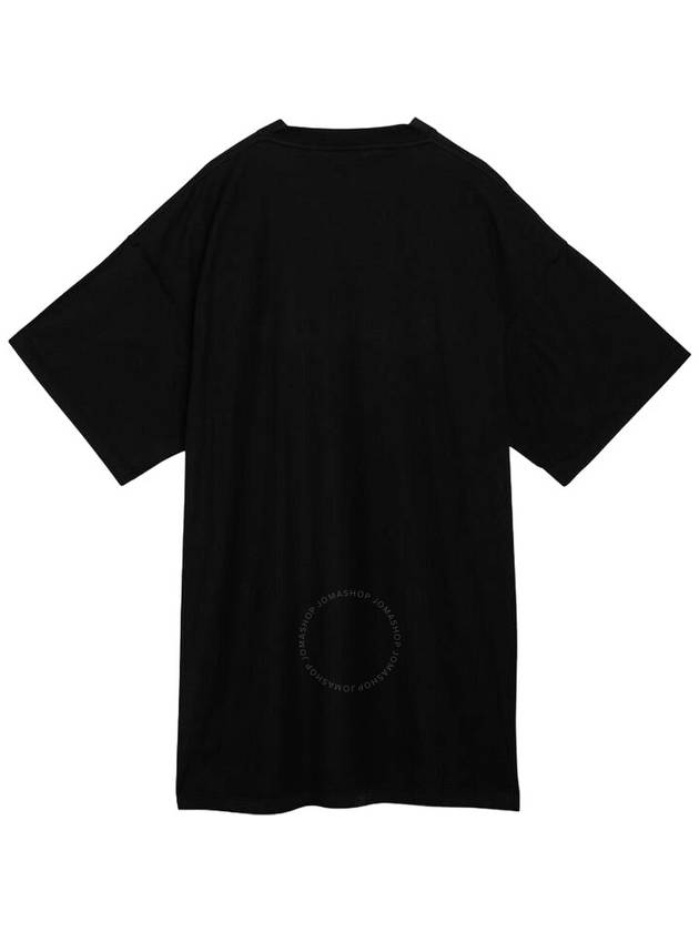 Luxury Balenciaga Trending 2026 Logo Print Short Sleeve T-Shirt Black