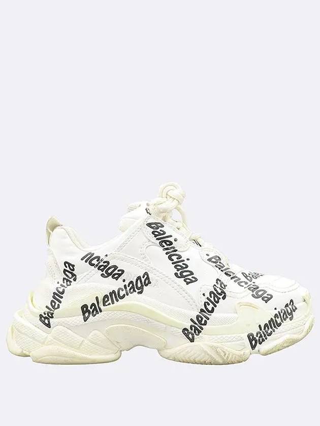 Luxury Balenciaga Trending 2026 524039 White Triple S Women Sneakers 36 230MM