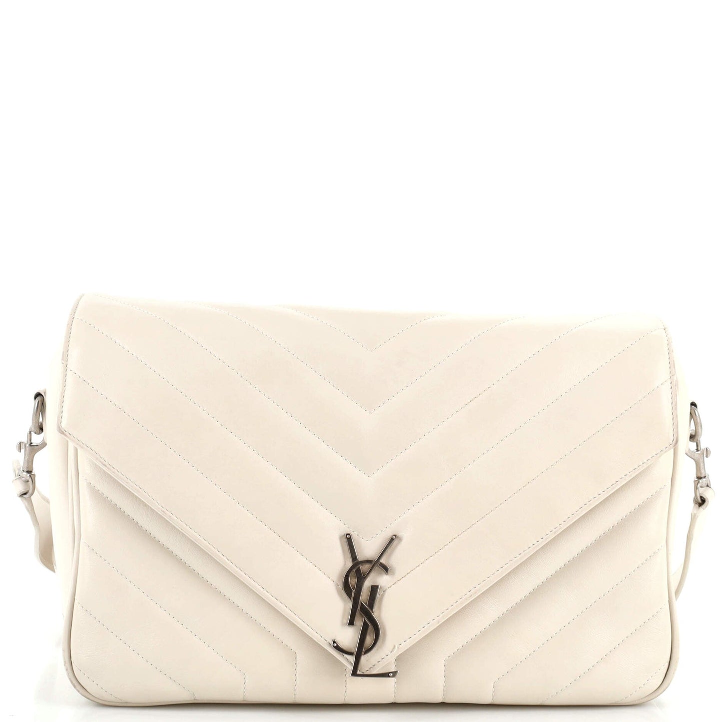 Luxury Saint Laurent Trending 2025 LouLou Convertible Shoulder Bag Matelasse Chevron Leather