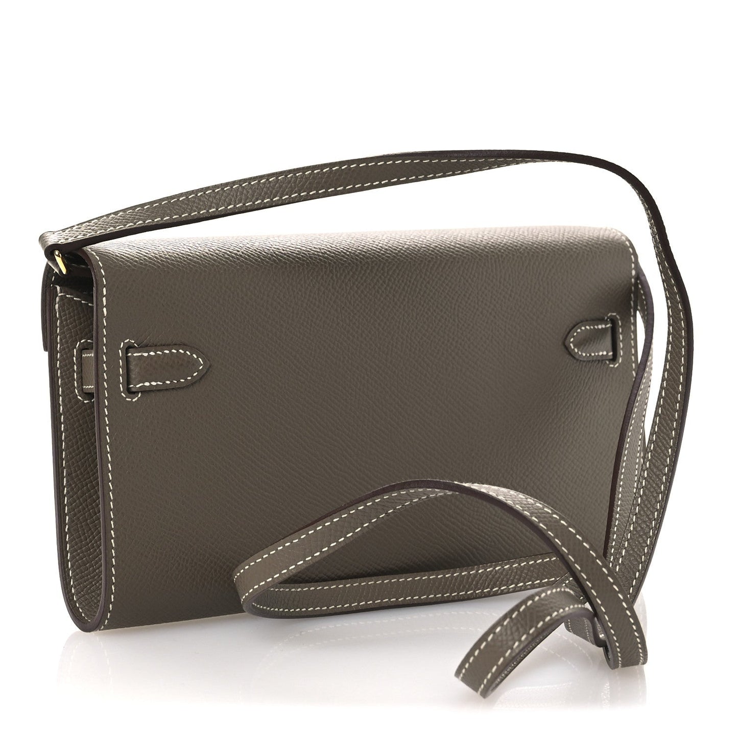 Hermes Epsom Kelly Wallet To Go Etoupe