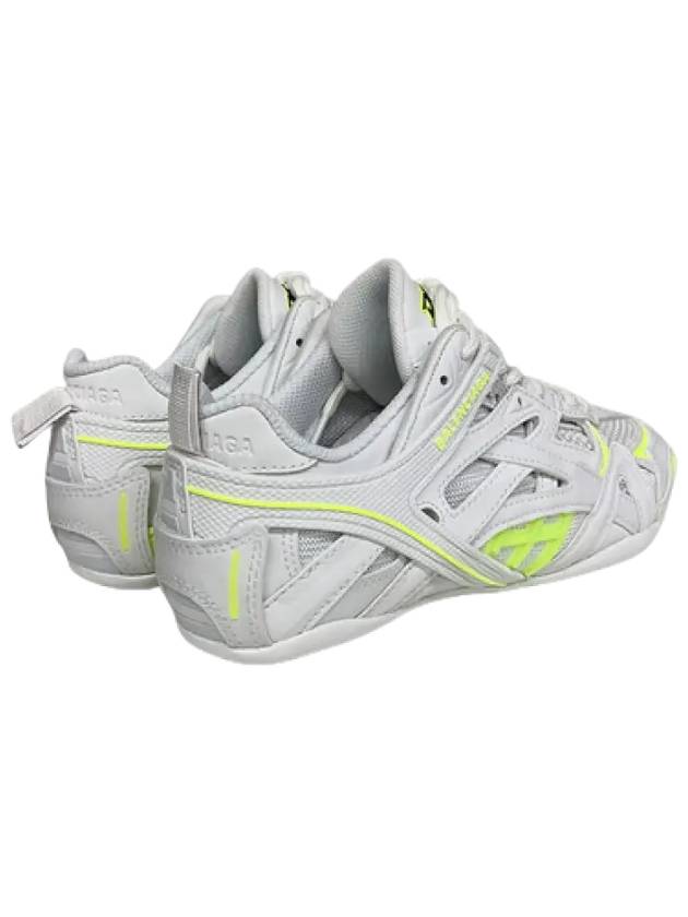 Luxury Balenciaga Trending 2026 Drive Low Top Sneakers Fluo Yellow White