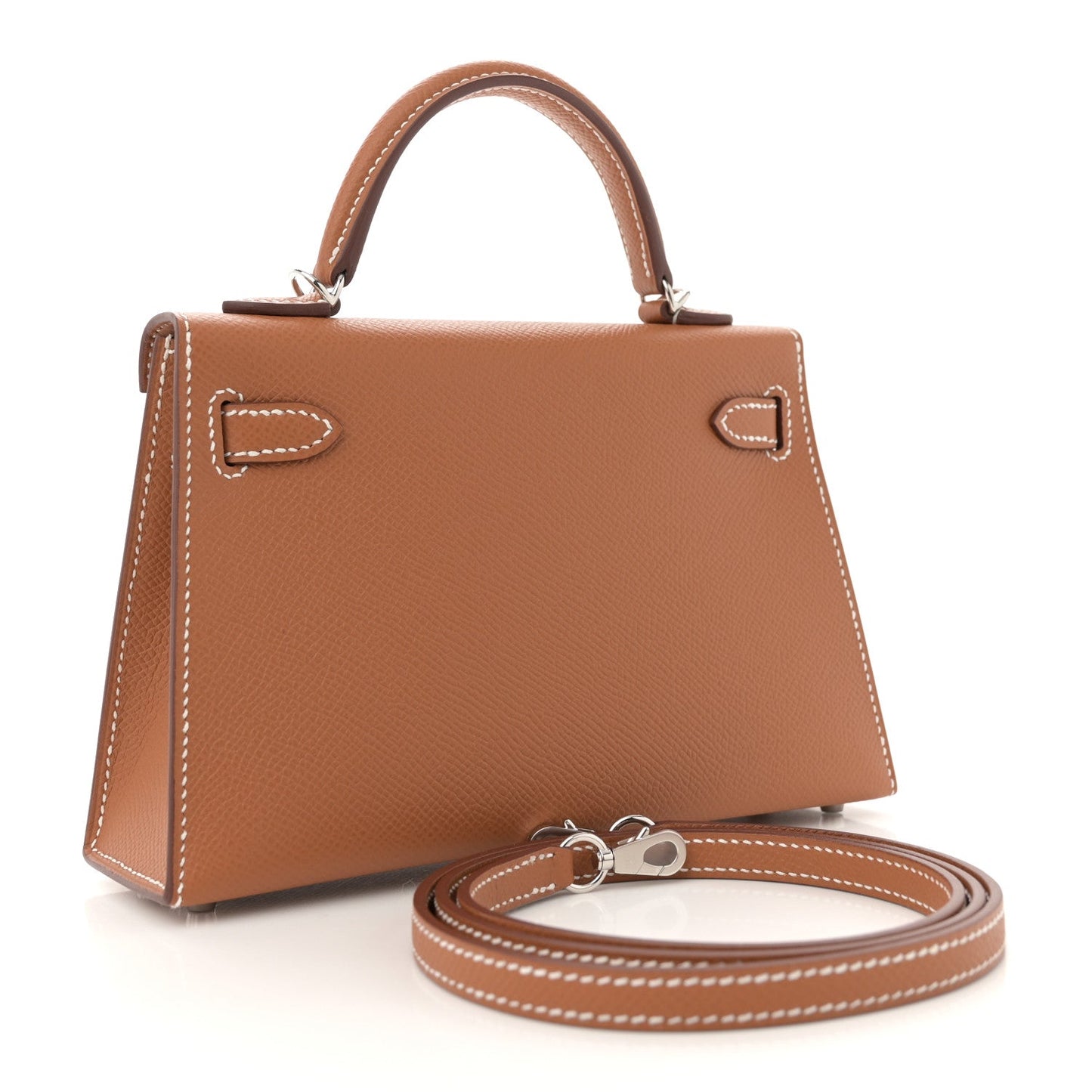 Hermes Epsom Mini Kelly Sellier 20 Gold