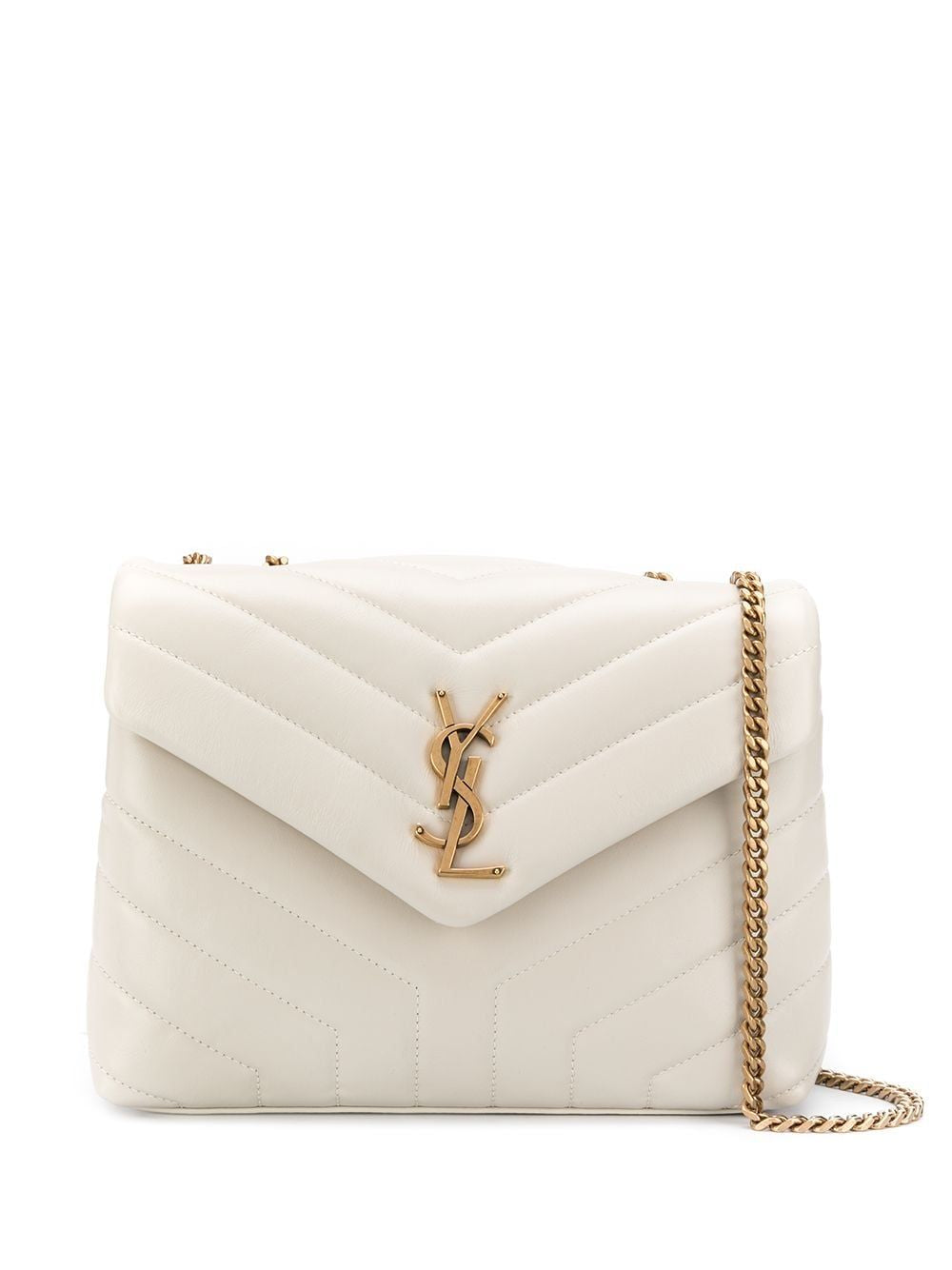 Luxury Saint Laurent Trending 2025 Women's Ysl Bo Mng Loulou S in Cremasoft | 494699DV7279207