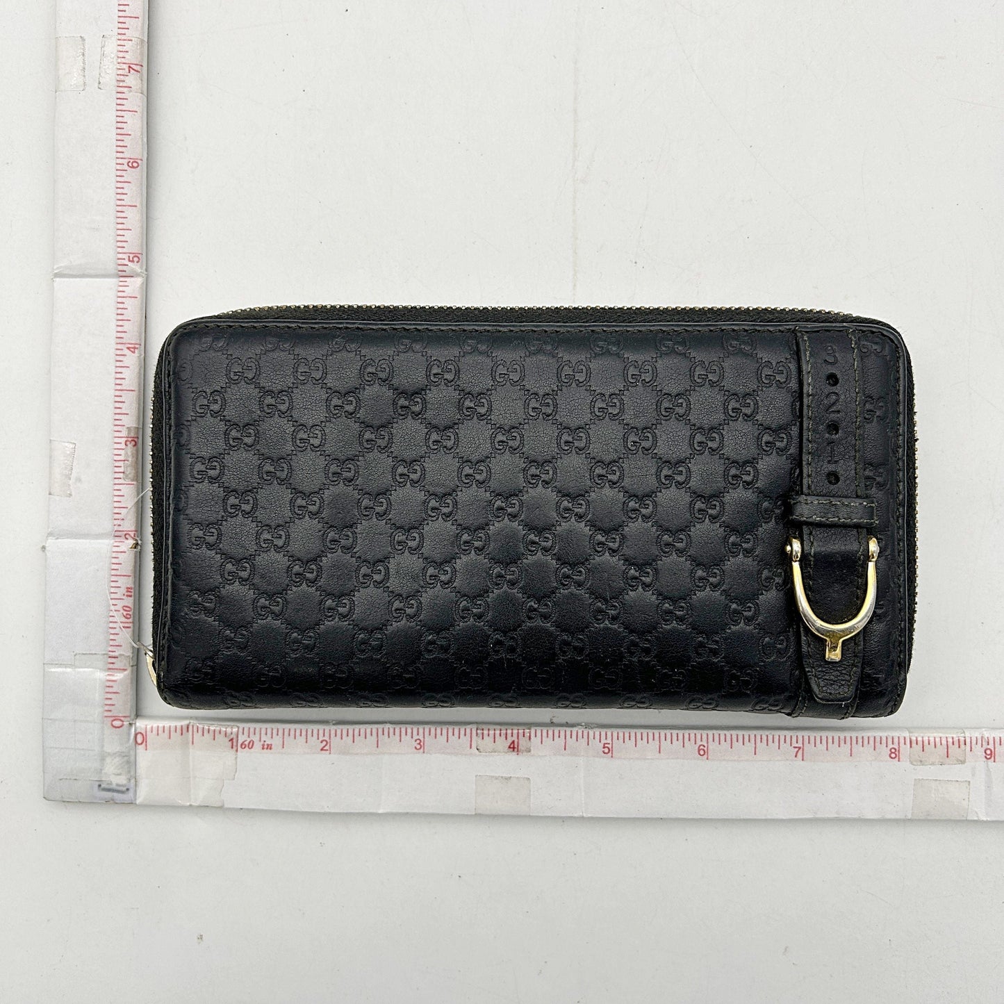 Gucci Gg Guccisima Leather Long Wallet Black gu7507hh