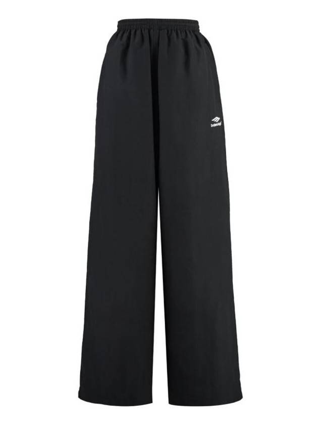 Luxury Balenciaga Trending 2026 3B Sports Icon Medium Fit Track Pants Black