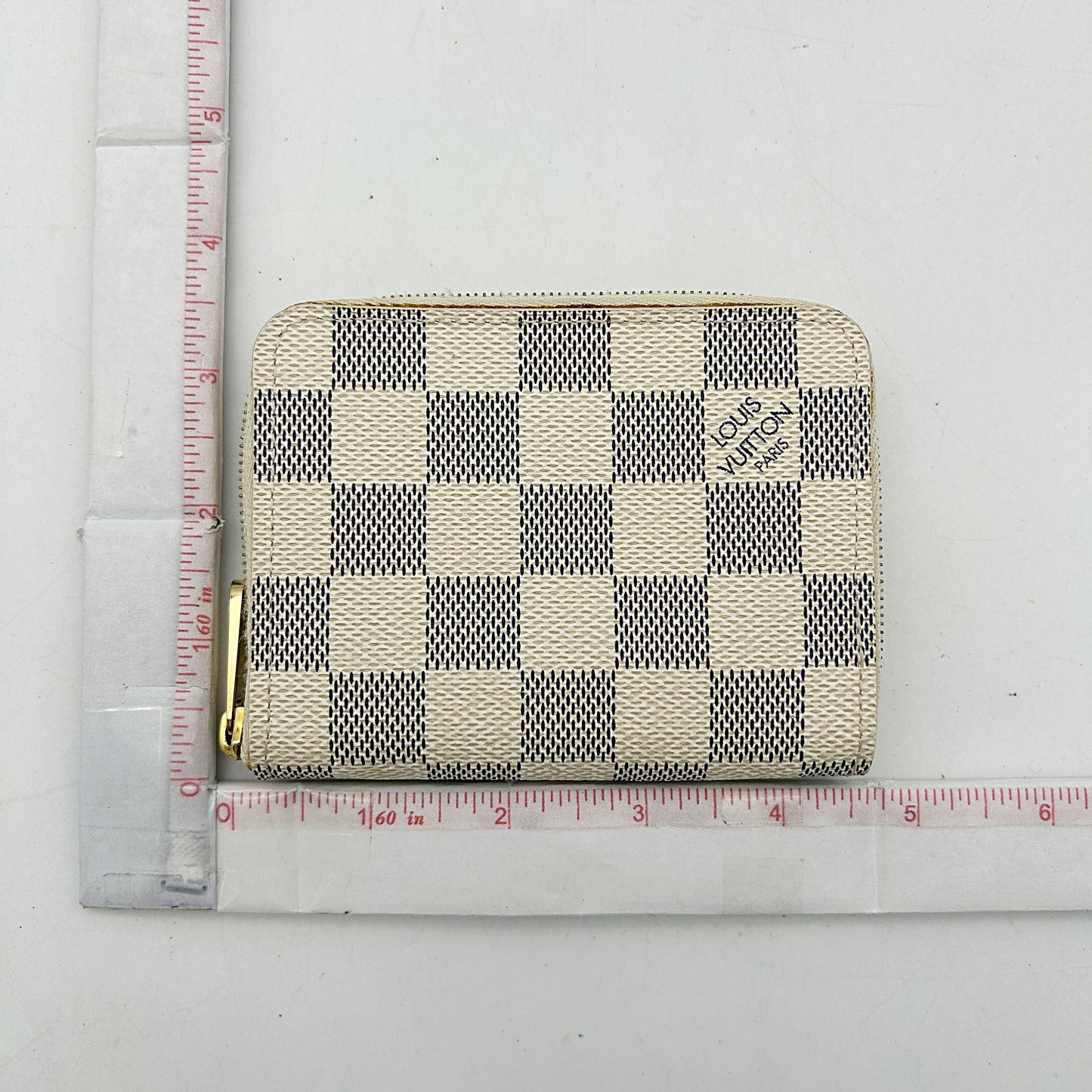 LOUIS VUITTON Damier Azur Zippy Coin Purse B0503QPK6W